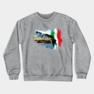 Italy. Sicily. Coast. Crewneck Sweatshirt